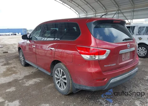 2014 Nissan Pathfinder S z USA, uszkodzony, nr VIN 5N1AR2MN8EC678105
